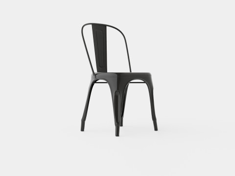 Amparo Chair Metal Modelo 3D