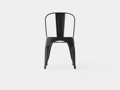 Amparo Chair Metal 3D-Modell