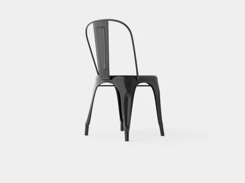 Amparo Chair Metal 3D Model