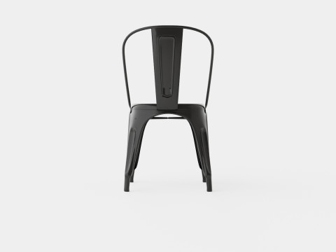 Amparo Chair Metal 3D-Modell