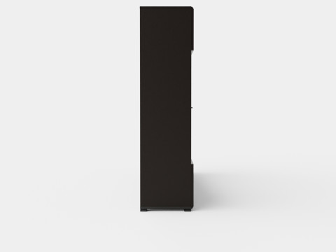 Apryl Media Furniture Black 3D Модель