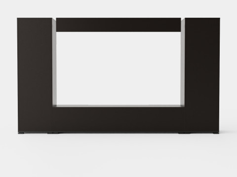 Apryl Media Furniture Black 3D Модель