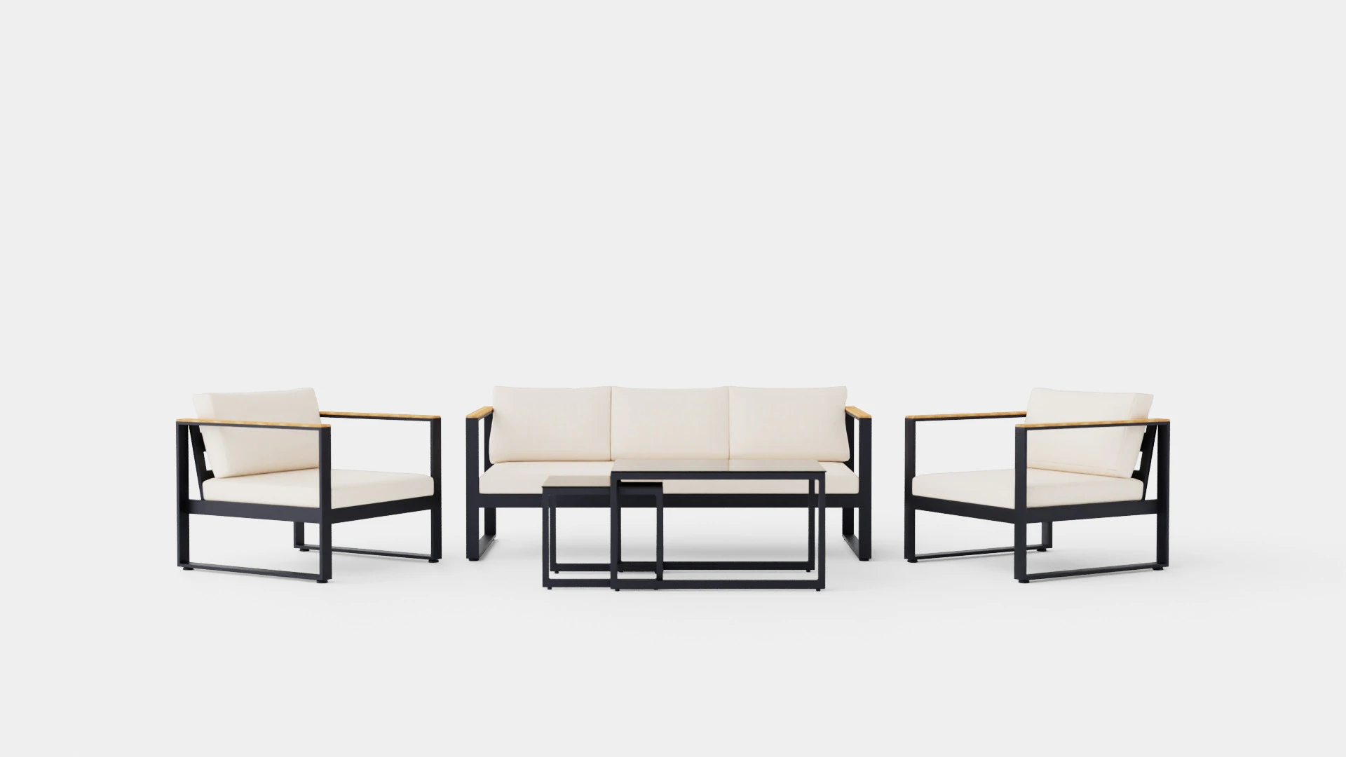 Aspvik Sofa Group 3D Model .c4d .max .obj .3ds .fbx .stl .blend 