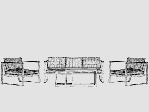 Aspvik Sofa Group 3D Model