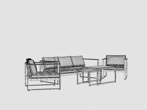 Aspvik Sofa Group 3D Model