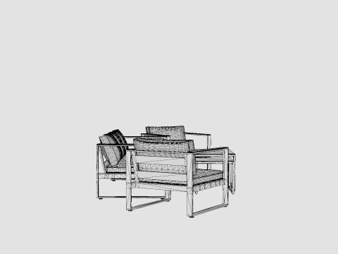 Aspvik Sofa Group 3D Model