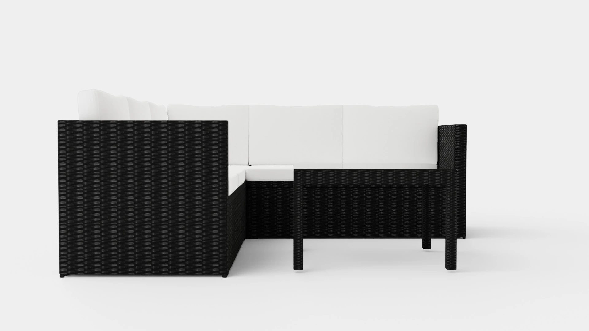 Bahamas Light Lounge Set 3D Model .c4d .max .obj .3ds .fbx .stl .blend 