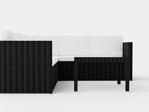 Conjunto Light Lounge das Bahamas Modelo 3D