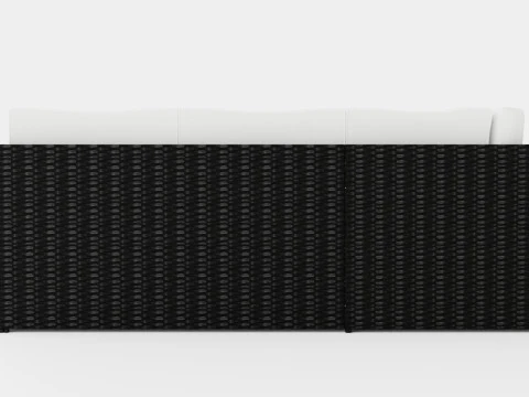 Bahamas Light Lounge Set 3D Model