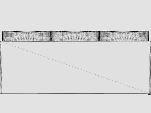 Bahamas Light Lounge Set 3D Model