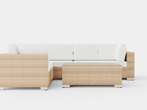 Bahamas Lounge Group 3D Model