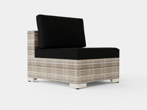 Modul Tengah Bahama Model 3D