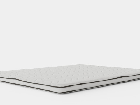 Bed Mattress Cold Foam Model 3D