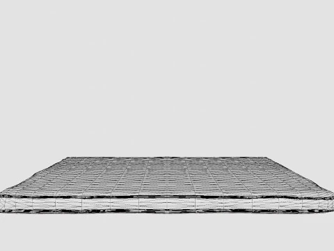 Bed Mattress Cold Foam 3D Model