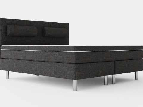 Belinda Continental Bed 3D Model