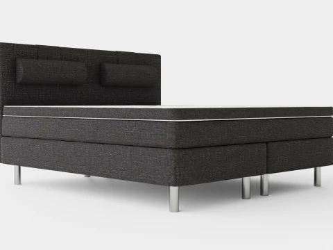 Łóżko kontynentalne Belinda Model 3D