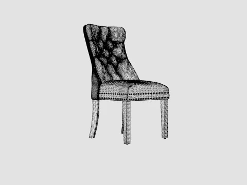 Bergviken Dining Chair 3D Model