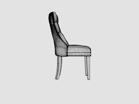 Bergviken Dining Chair 3D Model