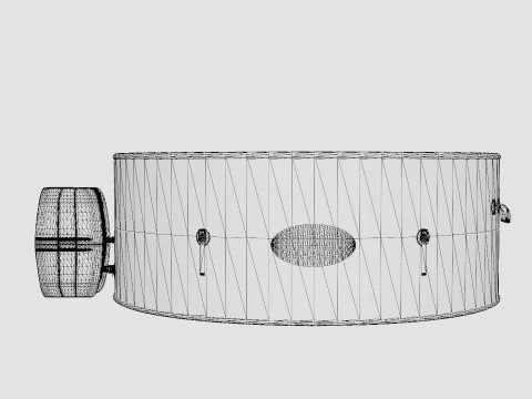 Bestway Helsinki Airjet Spa Modelo 3D