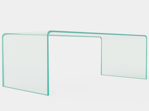 Bonisiolo Coffee Table Glass 3D Model