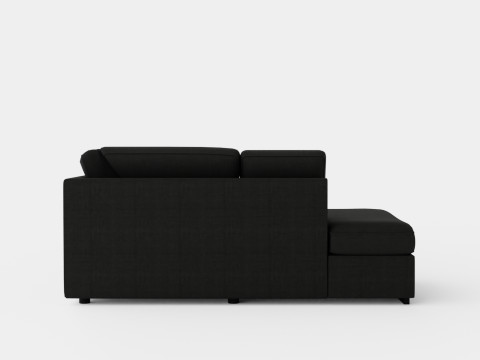 Boss 4 Seater Sofa With Chaise Lounge Left Anthracite 3D 模型