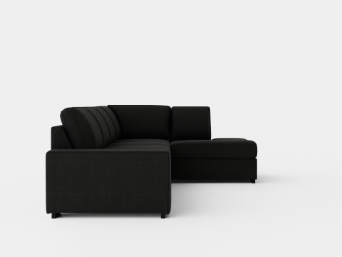 Boss 4 Seater Sofa With Chaise Lounge Right Anthracite 3D Model