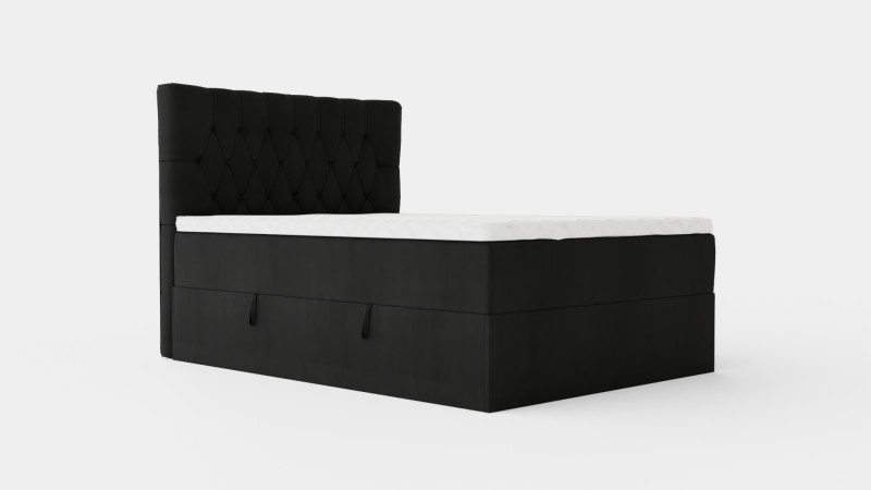 Boxy Box Bed Black 3Dモデル .c4d .max .obj .3ds .fbx .stl .blend