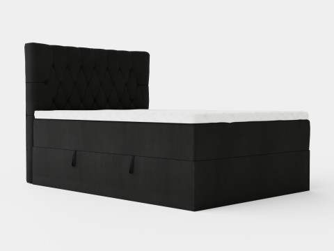Boxy Box Bed Black 3D Model