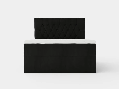 Cama Boxy Box Negro Modelo 3D