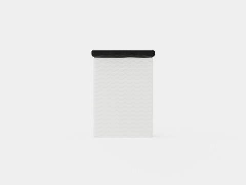 Boxy Box Bed Black 3Dモデル
