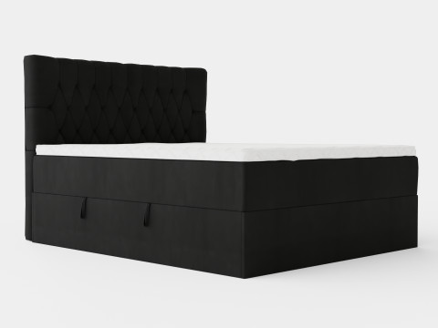Boxy Box Bed Black 3D Model