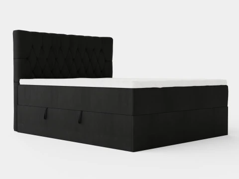 Кровать Boxy Box, черная 3D Модель