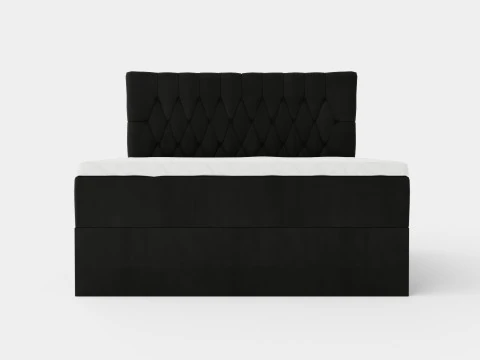 Boxy Box Bed Black 3D Model