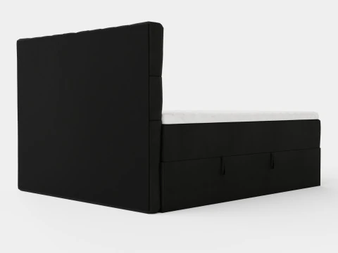 Boxy Box Bed Black 3D Model