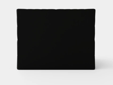 Boxy Box Bed Black 3D Model