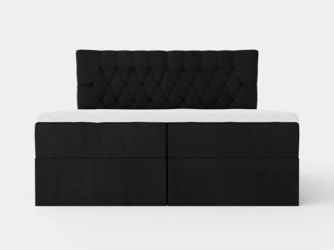 Boxy Box Bed Black 3D Model