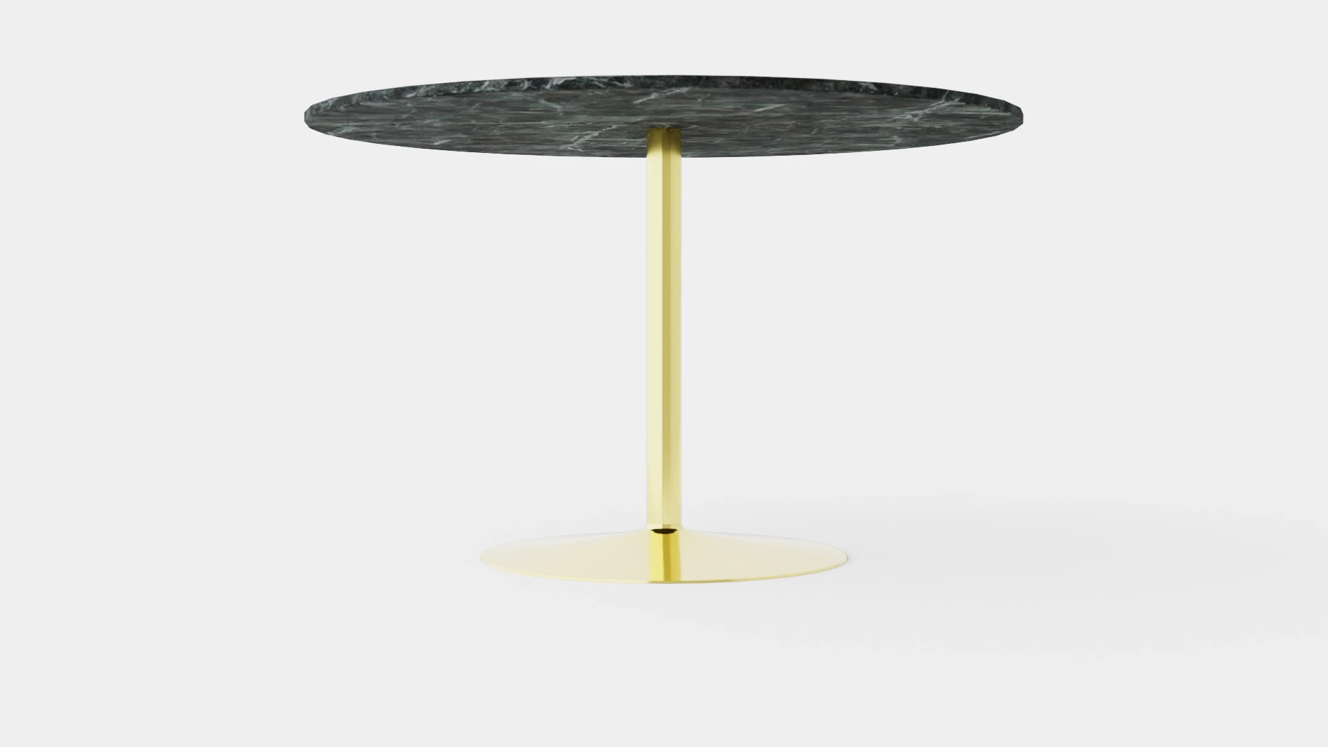 Capri Dining Table Around Marble 3D Model .c4d .max .obj .3ds .fbx .stl .blend
