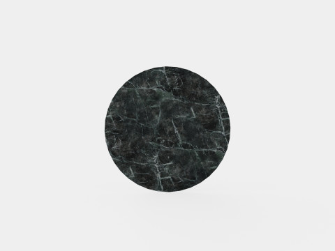 Capri Dining Table Around Marble 3Dモデル