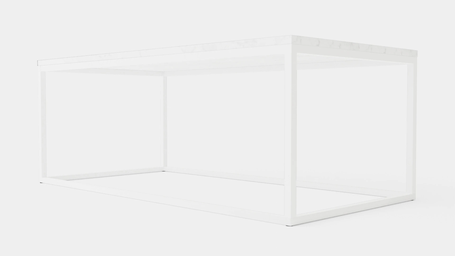 Carrie Coffee Table Marble White 3D Model .c4d .max .obj .3ds .fbx .stl .blend 