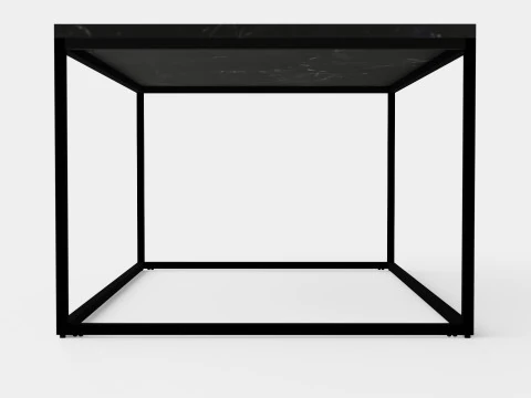 Carrie Coffee Table Marble 3D Model