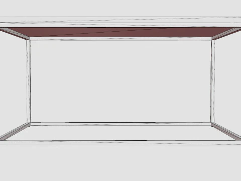 Carrie Coffee Table Marble 3D Model