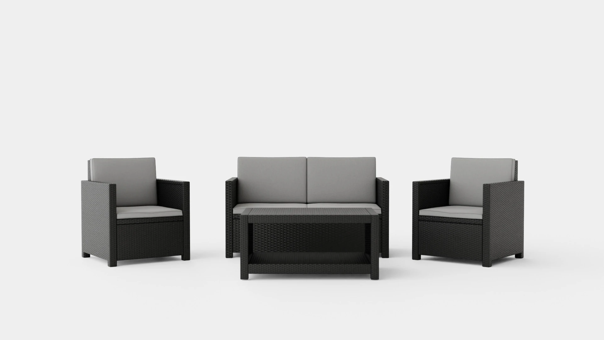 Castell Sofa Group 3D Model .c4d .max .obj .3ds .fbx .stl .blend 