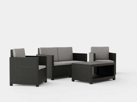 Castell Sofa Group 3D Model