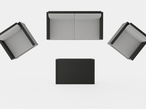 Castell Sofa Group 3D Model