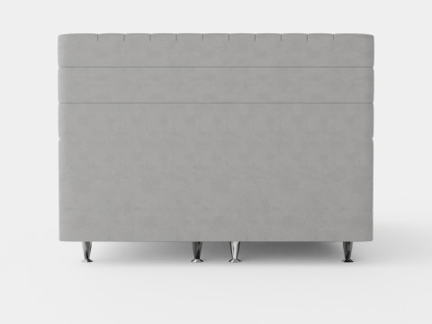 Celine Bed Package Gray Velvet Modèle 3D
