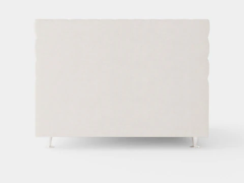 Celine Complete Bed Package Velvet Beige 3D Model
