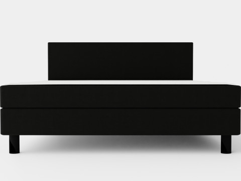 Charm Complete Bed Package Black Model 3D