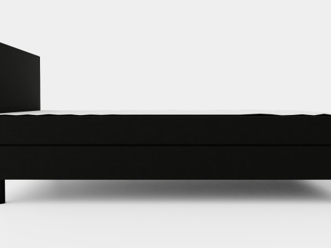 Charm Complete Bed Package Black Model 3D