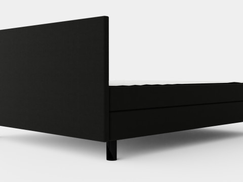 Charm Complete Bed Package Black Model 3D