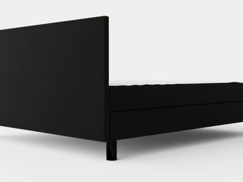 Charm Complete Bed Package Black 3D Model